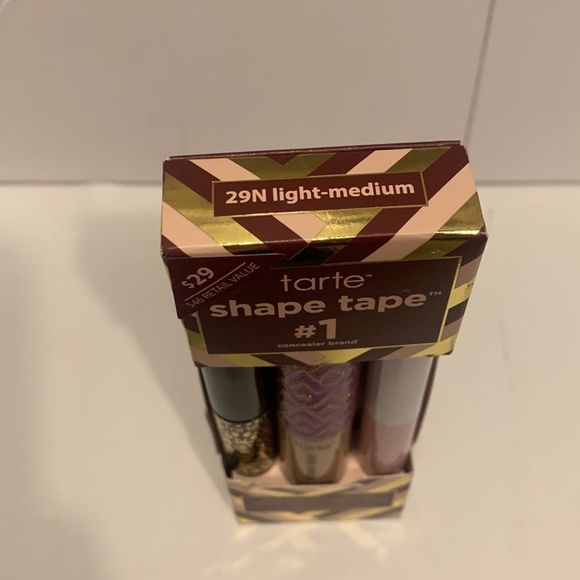 Tarte Shape Tape Concealer Beauty Gift Set - 29N LIGHT TO MEDIUM ( 3 SET) - Picture 4 of 5